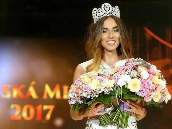 Titul České Miss 2017 získala Michaela Habáňová ze Zlína