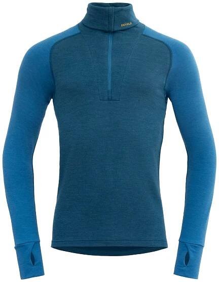Pánské funkční triko Devold Expedition Merino Silk Zip Man | 4camping.cz