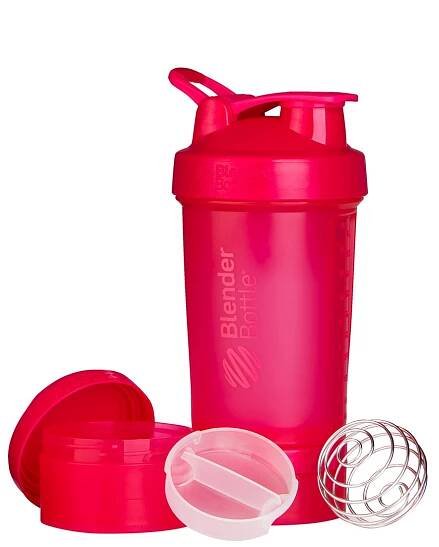 Blender Bottle ProStak 650 ml Růžová
