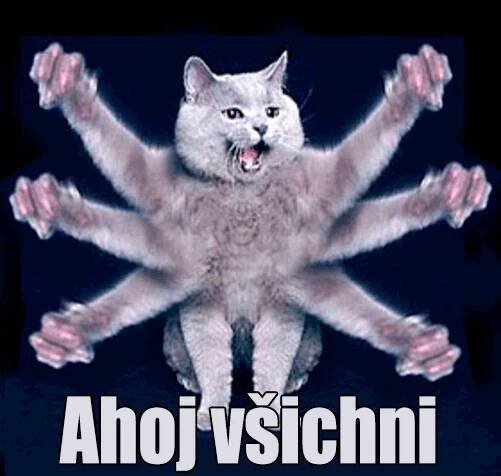 Ahoj GIFy - 69 animovaných obrázků GIF