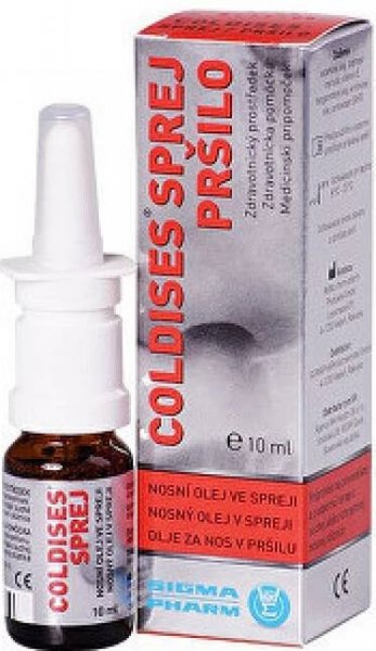 Coldises Sensitive nosní olej ve spreji 10 ml