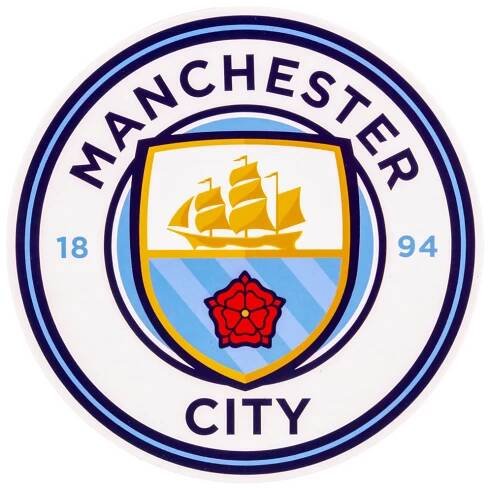 Samolepka MANCHESTER CITY Car Sticker