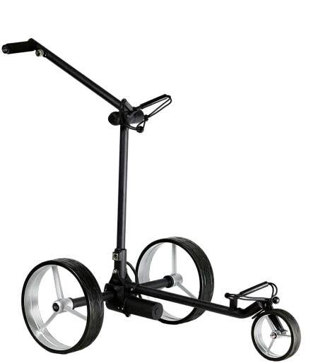 Davies Caddy SMART Black Matt, stříbrná kola, baterie 12 Ah, až 36 jamek