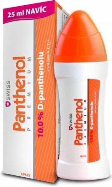 Panthenol 10% Swiss PREMIUM pěna 125+25ml zdarma