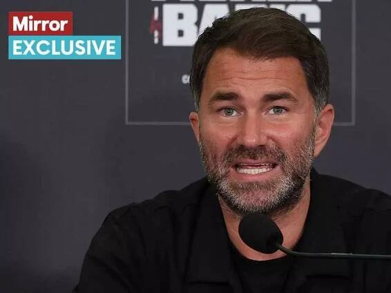 Olympic gold medallist's 'punch from the gods' saved Eddie Hearn's boxing career