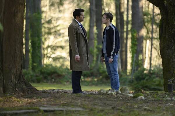 Lovci duchů - Moriah - Z filmu - Misha Collins, Alexander Calvert