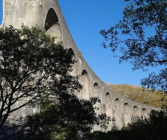 Glenfinnan Viaduct from below