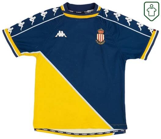 AS Monaco Kappa Away Shirt 1999-00 - Very Good - 6/10