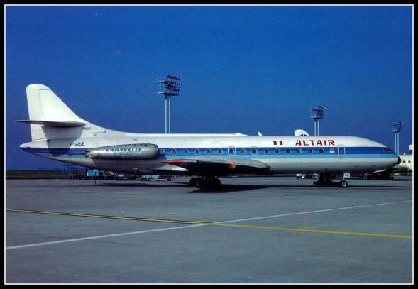 Letadlo - Sud Aviation Caravelle III, letectví, /425/