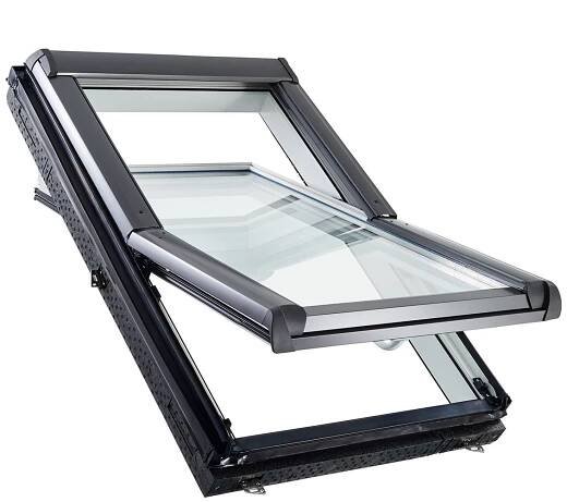 Kyvné strešné okno ROTO Designo R49 074/098 plastové - BigMat - REMOT