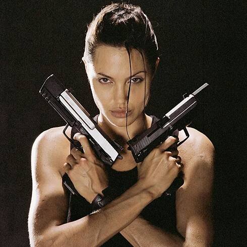 Lara Croft Cosplay Costume - Lara Croft Gun - Tomb Raider Outfits