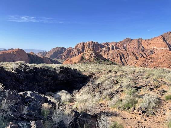 Snow Canyon Lava Tubes