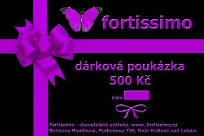 Dárková poukázka Fortissimo - Fortissimo.cz