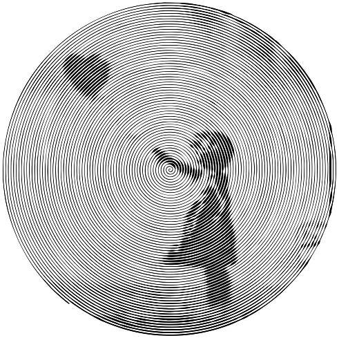 Tričko OPTICAL ILLUSION BANKSY