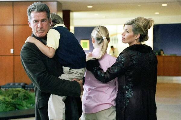 Jack Scalia and Beth Toussaint Coleman in 'Red Eye'