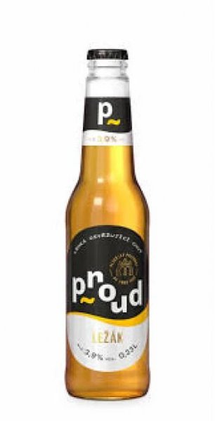 Proud Ležák ochucené pivo 330ml vratná lahev /24ks | Kancelářské potřeby, potraviny, drogerie, občerstvení, nápoje, prostředky na úklid