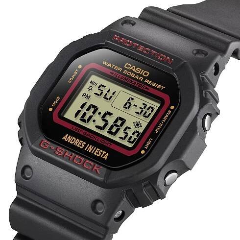 Casio G-Shock DW-5600AI-1ER Andrés Iniesta