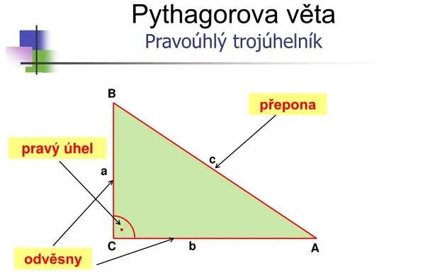 PPT - Pythagorova věta PowerPoint Presentation, free download - ID:3241533