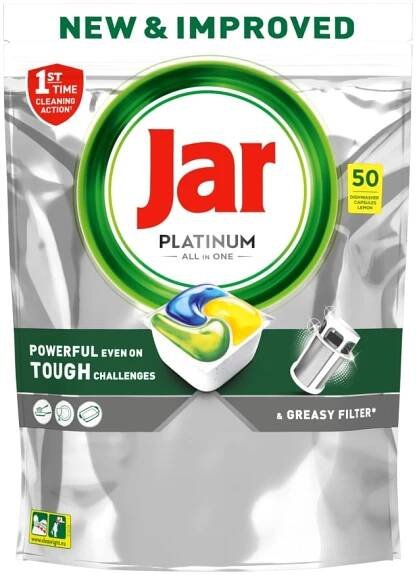 Jar Platinum Lemon kapsle do myčky nádobí