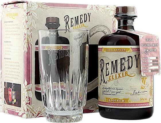 Remedy Elixir Geschenkset mit High Ball Glas