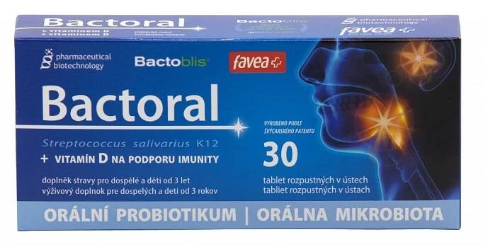 BACTORAL s vitamínem D na podporu imunity 30 tbl. - eshop.faveaplus.cz
