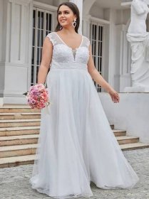 White light dress – MARYLIN – Svatební salón