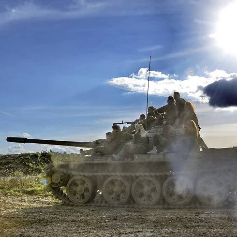 Jízda tankem T55 | Tankodrom Milovice