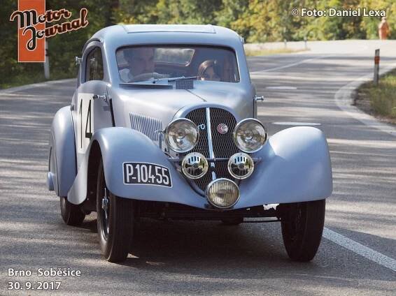 Brno–Soběšice 2017 objektivem Daniela Lexy – Veteran Automoto Club Brno