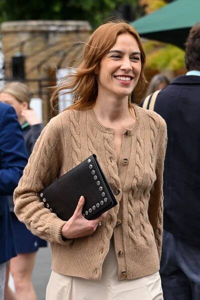 Alexa Chung Goes “Strawberry Bronde” for Summer