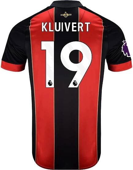Justin Kluivert Bournemouth 2024/25 Home Jersey by Umbro