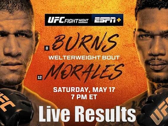 UFC Vegas 106: Burns vs. Morales Live Results