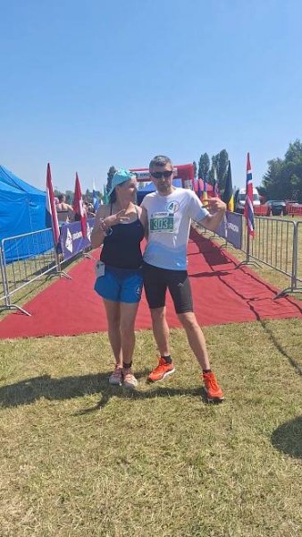 Závody triatlon - Krušnoman Most 2025 - Aquatics Prague No1
