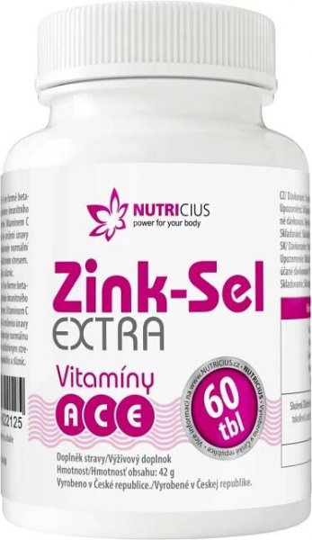 Zink-Sel extra tbl.60 - skladem