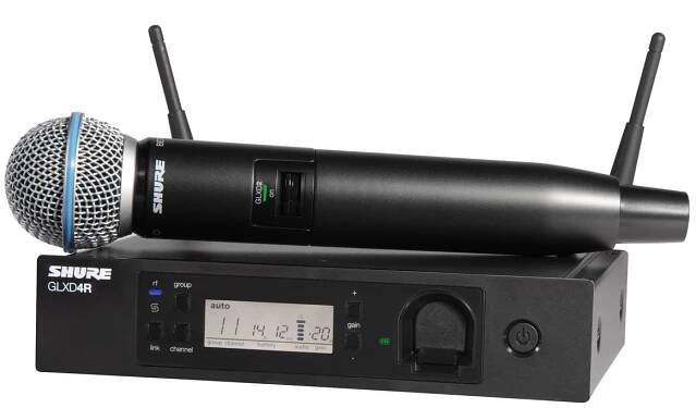 GLXD24R Vocal System With BETA58A