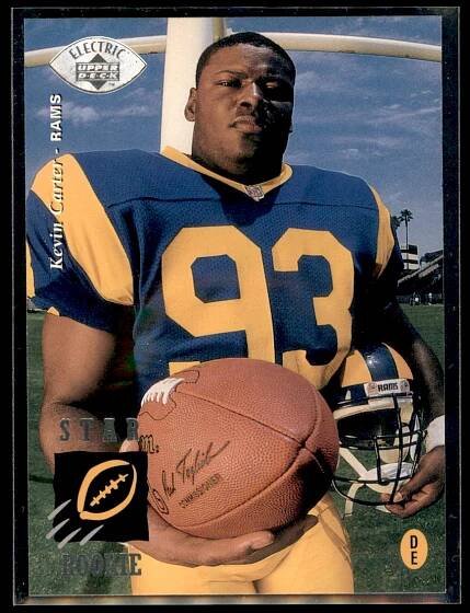 1995 Upper Deck Electric Silver Kevin Carter #6