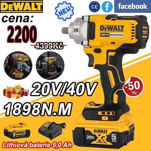 [Oficiální speciální nabídka] DeWALT DCF892/900 Electric Cordless Wren