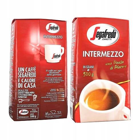 Segafredo Káva míchaná Intermezzo 0,5 kg od 201 Kč - Heureka.cz
