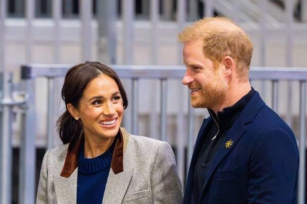 Prince Harry and Meghan Markle at the Invictus Games.