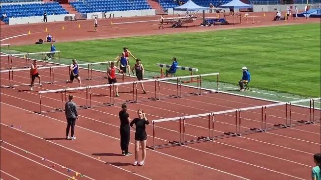 11/06/2023 - MMaS družstev mládeže - 110 m př. junioři (Hejtmánek, Hejtman, Kremel)