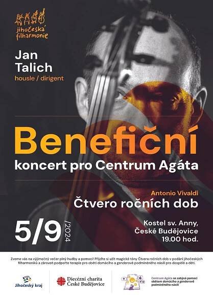 VYPRODÁNO!!! Jihočeská filharmonie pro Centrum Agáta
