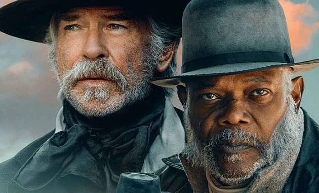 The Unholy Trinity : Pierce Brosnan a Samul L. Jackson v novém westernu - trailer | Fandíme filmu