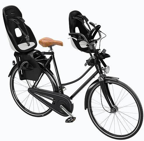 Cyklosedačka Thule Yepp Nexxt 2 Maxi Rack Mount blue OS Další funkce měkké polstrování reflexní prvky chrániče nohou pětibodové bezpečnostní pásy nastavení opěrky nohou rychloupínací systém voděodolné sedátko