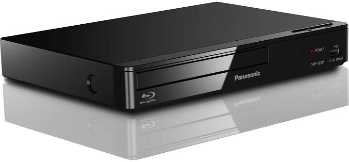 Panasonic DMP-BD84 blu-ray přehrávač (podporované formáty: ALAC/DSD/Xvid/MKV/MP4/FLAC/WAV/MP3/AAC, webové aplikace, USB, HDMI), černá - Značkový obchod Panasonic