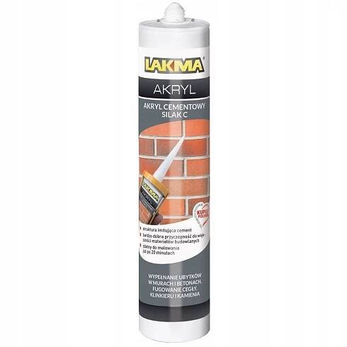 Fasádní Cementový Akryl SILAK C Šedá Hedvábná RAL 7045 280ml LAKMA