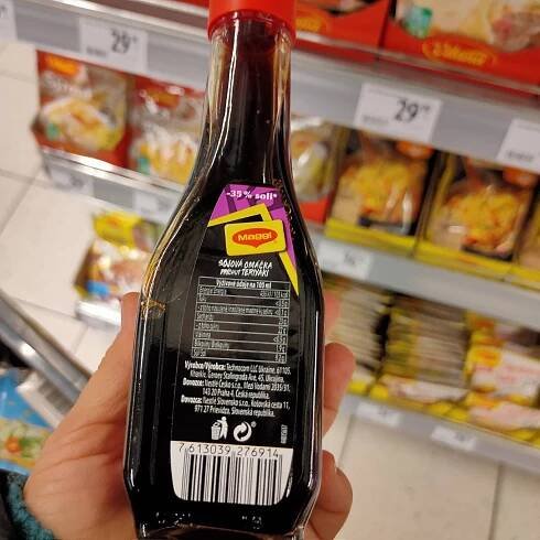 Podrobné informace o potravině Teriyaki sojová omáčka
