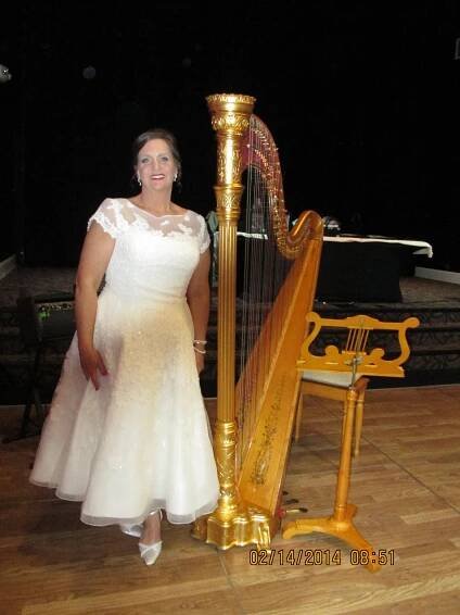 Wedding at Grand Oaks - Miriam Weber Brown, Harpist