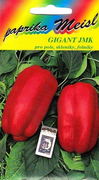 Paprika Bajka - gigantická, sladká, červená (Meisl)