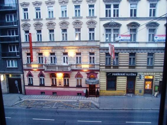 Da Vinci Hotel ablakából