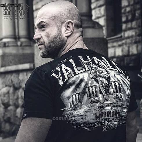 Doberman ́s Aggressive tričko 204 VALHALLA čierne