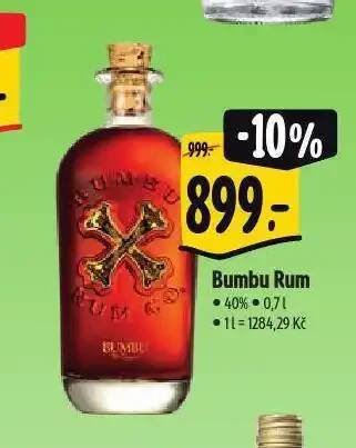 Albert Bumbu rum nabídka